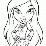 Roupa Barbie Bratz 