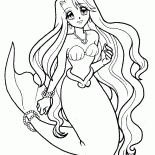 A Pequena Sereia em um bom humor