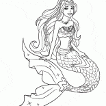 Barbie sereia