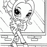 Menina com lenço