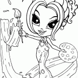 Menina do artista