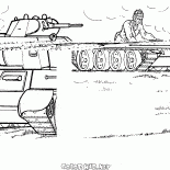 Tanque de rodas-rastreados
