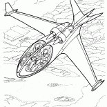 Avião a jato Mini