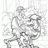 Auto-passo das crianças