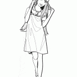 Barbie com um chapéu