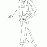 Barbie para um passeio