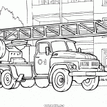 Escada de salvamento automático