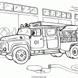 Resgate carro moderno