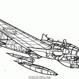 Heinkel-HE-111H 22 bombardeiro