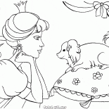 Princesa em meditação