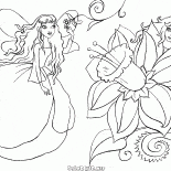 Elfos e flores
