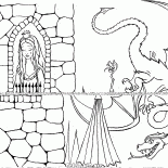 Em cativeiro dragão