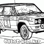 Carro de corrida dos anos 80