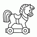 Cavalo de brinquedo