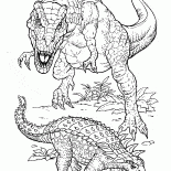 Tyrannosaurus caça