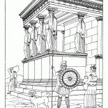 Templo em Atenas