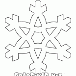 Floco de neve para crianças