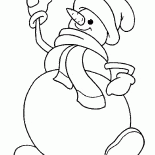 Boneco de neve mailer