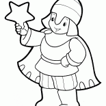 Herói traje do Natal