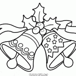 Sinos na árvore de Natal