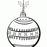 Bola da árvore de Natal