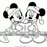 Mini e Mickey Mouse