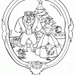 A Bela ea Fera no reflexo