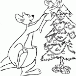 Kanga, Roo e da árvore de Natal